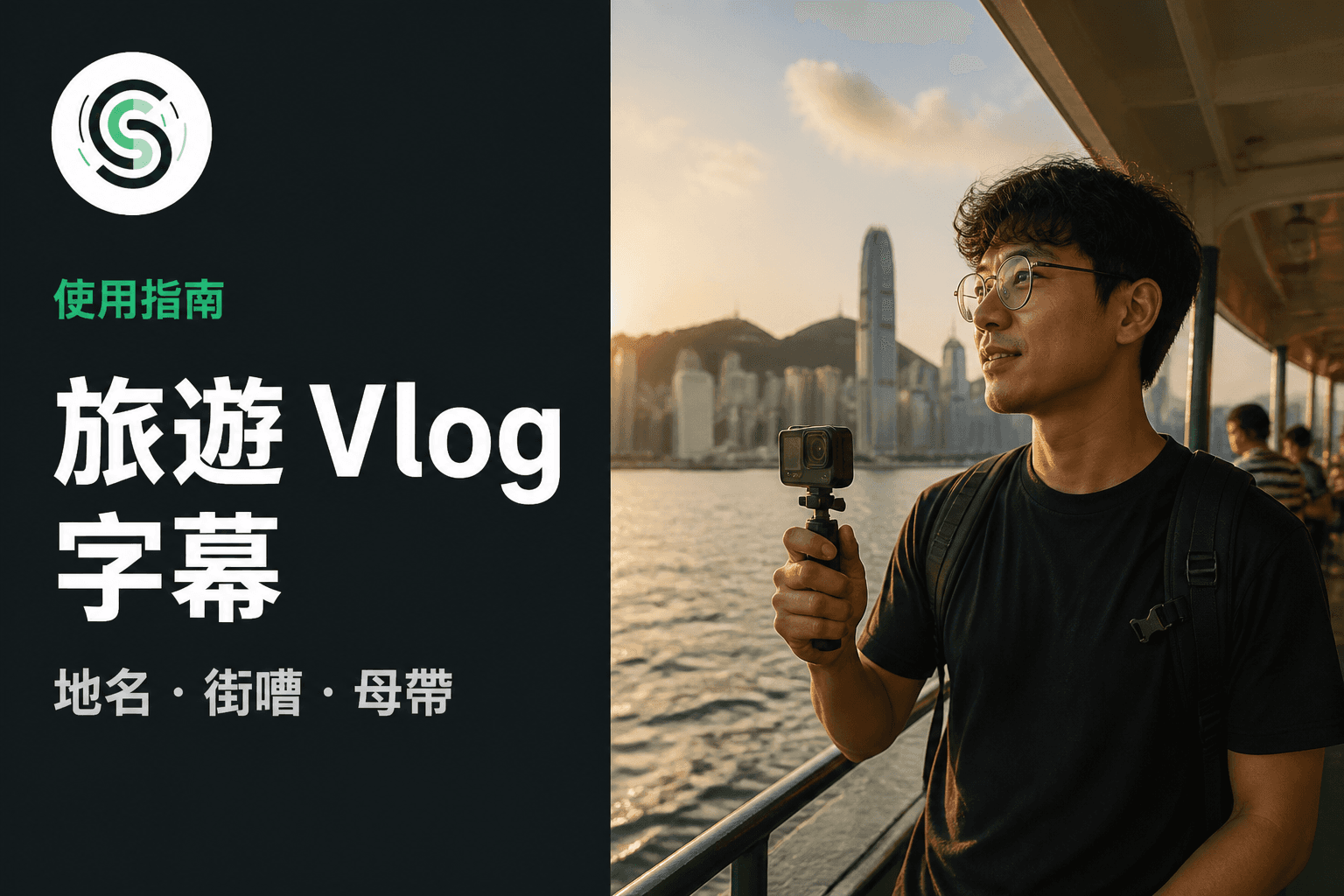 旅遊 Vlog 廣東話字幕怎麼做：地名先對再處理街嘈